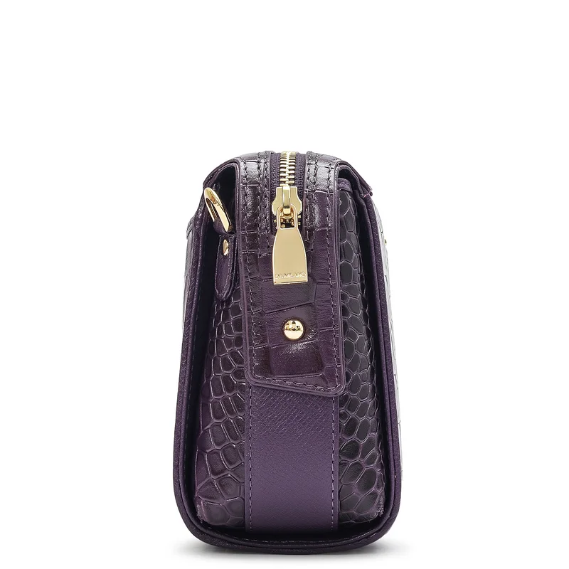 Da Milano Grapevine Small Croco Leather Sling - Grapevine for Women | Best Price UAE